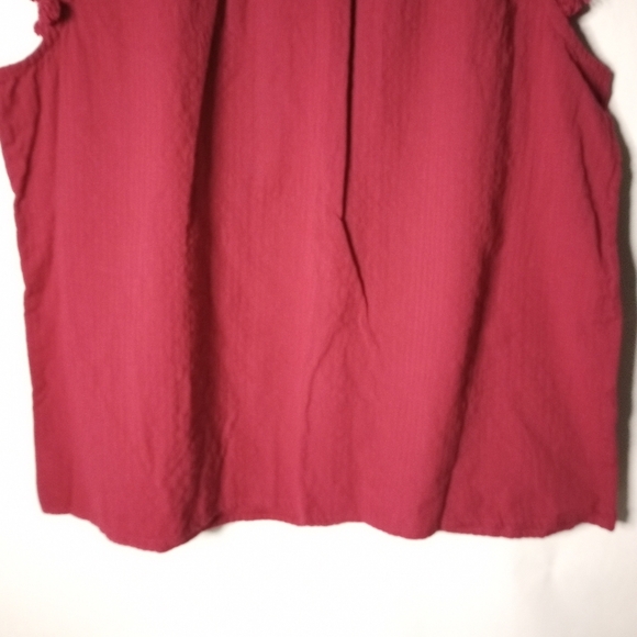 NWT Architect maroon top size XL - Picture 4 of 8